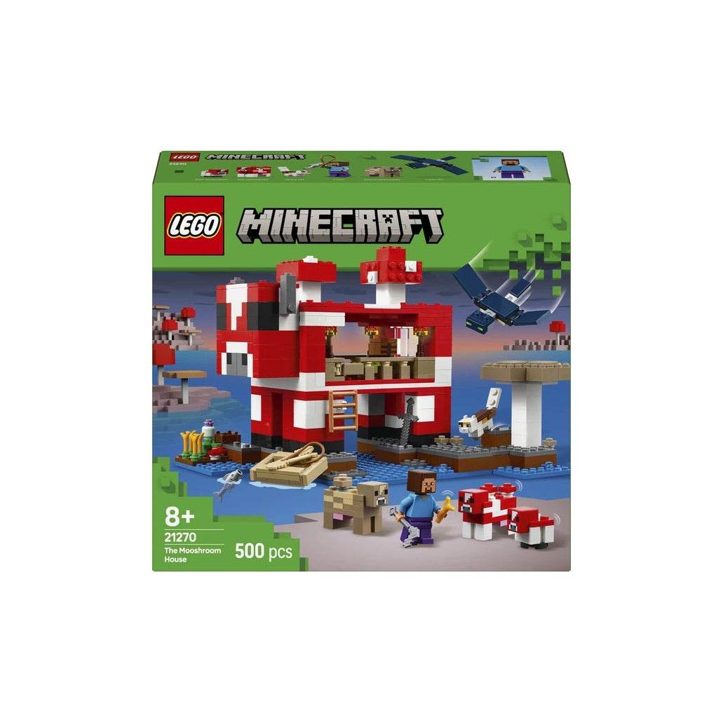 Конструктор LEGO Minecraft: Грибной домик (21270) - Boxette Shop
